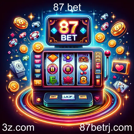 Imagem promocional da 87 bet mostrando a plataforma e suas vantagens